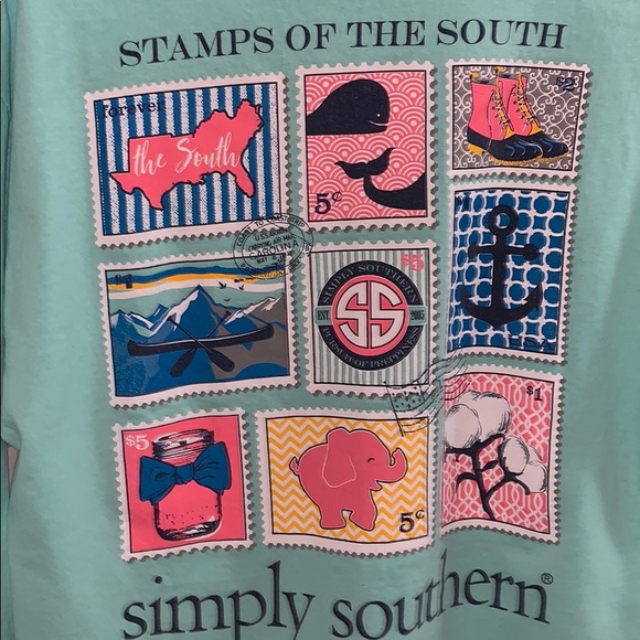 Simply Southern Tops - Preppy Simply southern long sleeve!